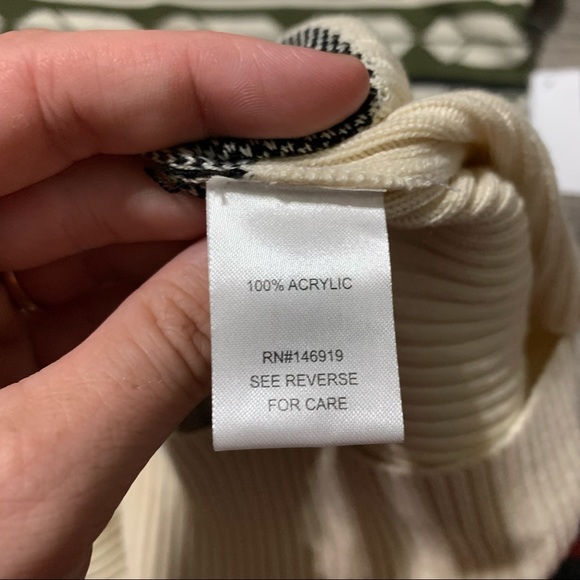 Cloud Chaser Olive Green Creme Aztec Dress; Large - Picture 6 of 9